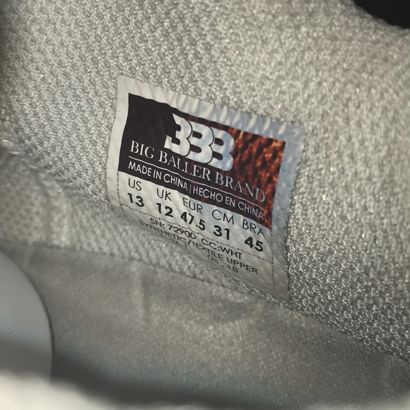 Big Baller Brand Zo2 “Independence Day White” - Picture 6 of 8